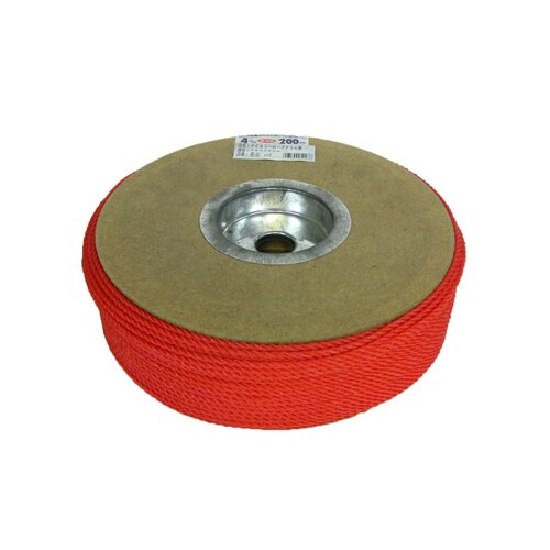 PEカラーロープドラム レッド RE−81