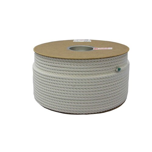 ポリエステルロープ ドラム 9mm×150m 白