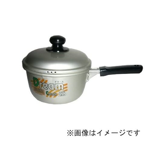ドリーム片手鍋 ミルクパン 14cm