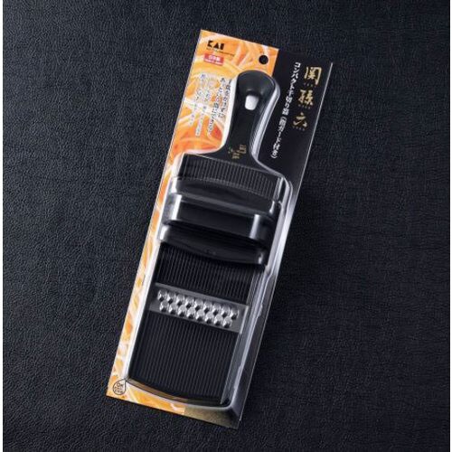 関孫六 コンパクト千切り器(指ガード付き)