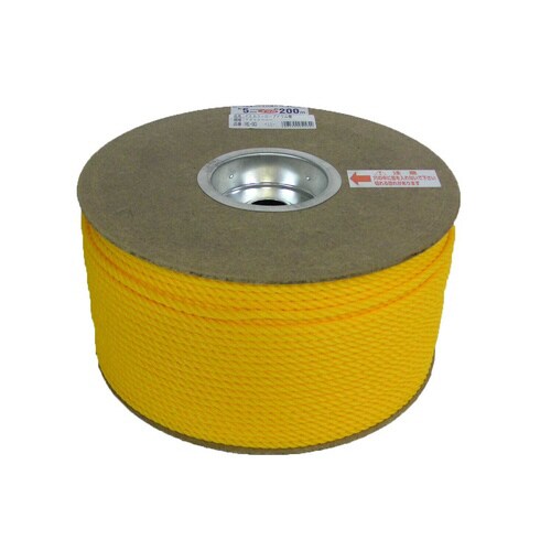 PEカラーロープドラム イエロー RE−90