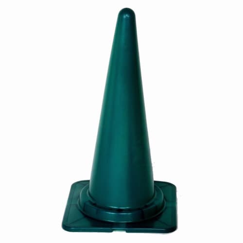 三角コーン グリーン