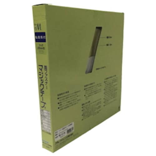 粘着付面ファスナーA 25mm×25m 白