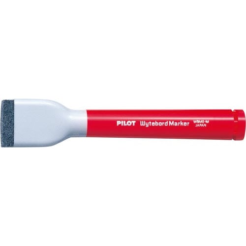 ボードマーカー 中字 イレーザー付き レッド