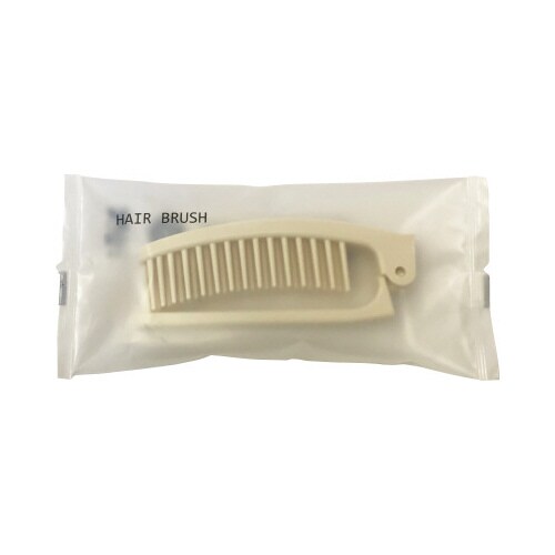 エシカシリーズ 二つ折りヘアーブラシ 250本