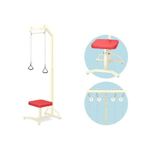 M型上肢運動台 66×68×228cm レッド