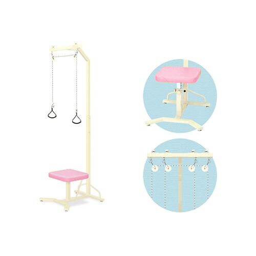 M型上肢運動台 66×68×228cm ピンク