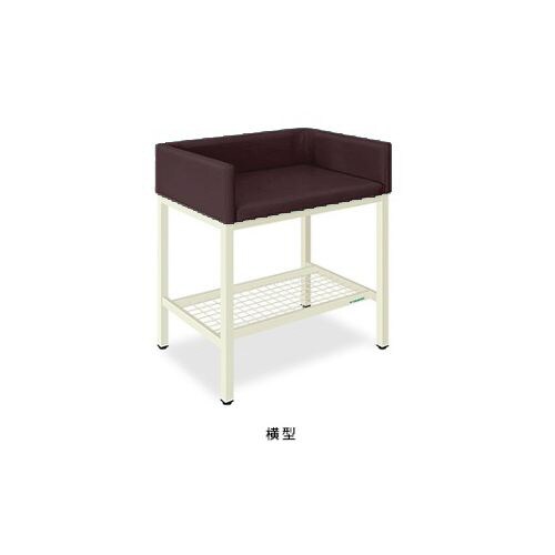 オムツ交換台 80×70×85cm 茶