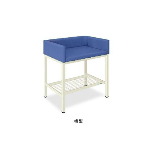 オムツ交換台 90×60×80cm Lブルー