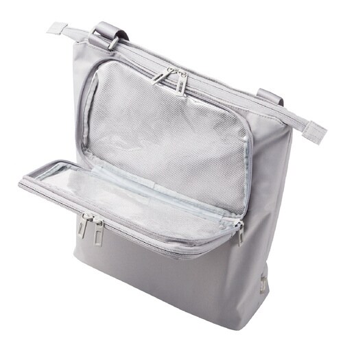 ショルダーバッグ トート A4 推し事 グレー