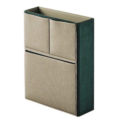 ガジェットケース ボックス型 自立 グレージュ