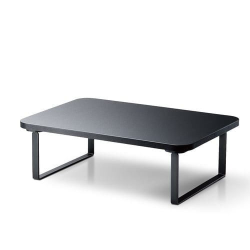 モニター台 キーボード収納29.5cm ブラック