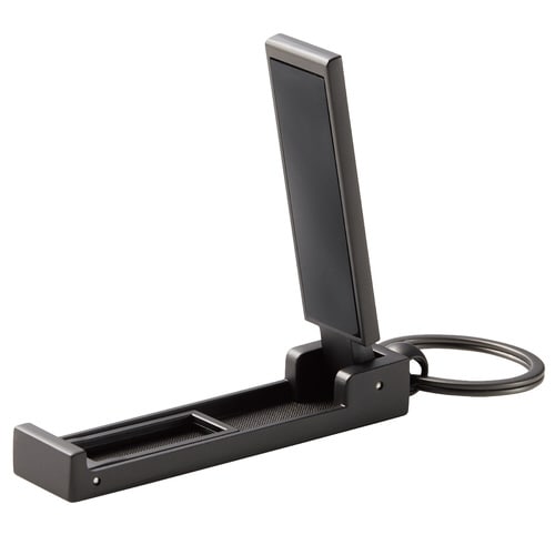 スマホスタンド バックハンガー マットブラック