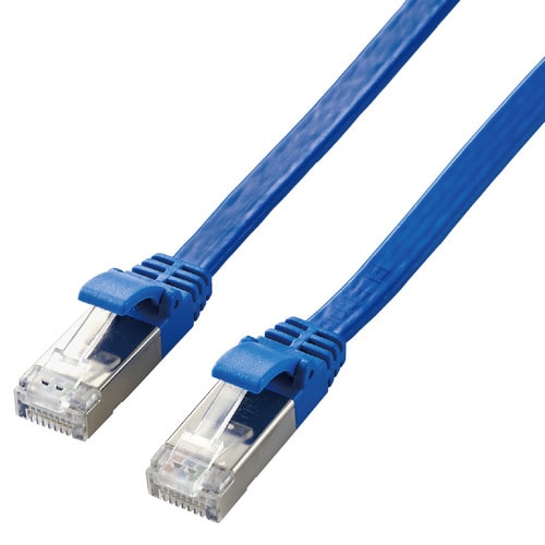LANケーブル Cat7準拠 フラット 2m