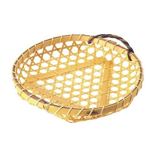 竹製 盛カゴ 大 18−111 φ190×H30