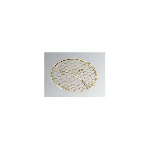 手編み亀甲 足付 目皿(金メッキ付)8.5cm