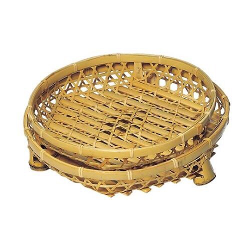 白竹 オードブル皿(足付)33cm 21−946G