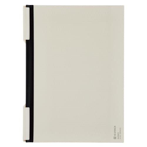 クリップノート<BIZRACK>A4オフホワイト