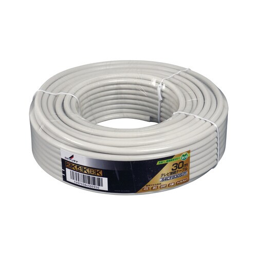 アンテナケーブル 4C コネクタ無 30m