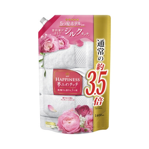 レノアハピネス Aローズ 詰替 1400ml×6