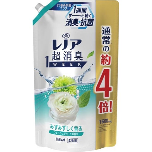 レノア フレッシュグリーン 詰替1520ml×6