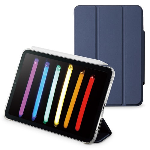 iPad mini6 ケース カバー ネイビー