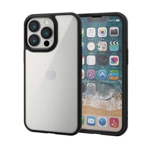 iPhone13 Pro ケース 軽量 ブラック
