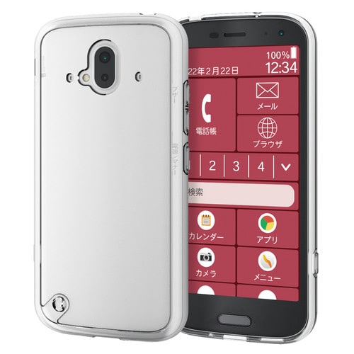 らくらくスマホ F−52B ケース クリア