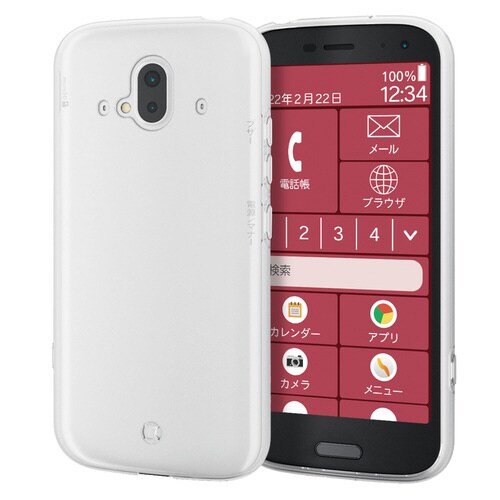 らくらくスマホ F−52B ケース TPU クリア