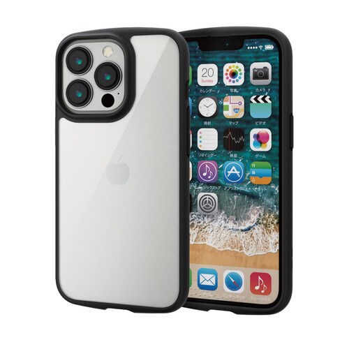 iPhone13 Pro ケース 軽量 ブラック