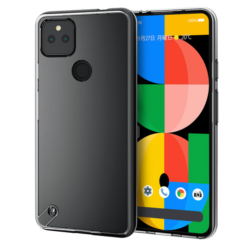 Google Pixel 5a ケース クリア