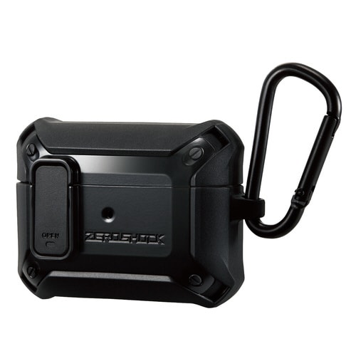 AirPods Proケース 耐衝撃 ブラック