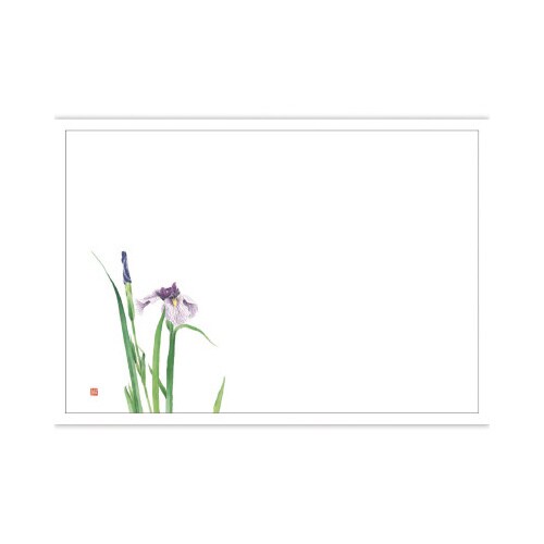 テーブルマット 尺3 花菖蒲