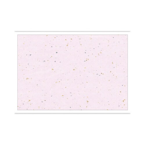 テーブルマット 尺3 金銀昇龍紙 桃