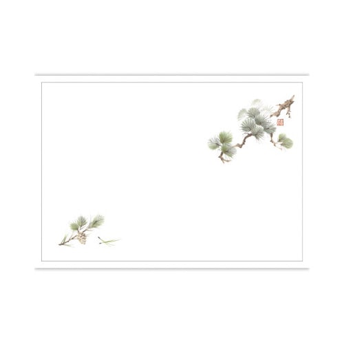 テーブルマット 尺3 松