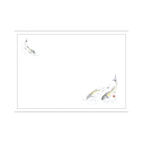 テーブルマット 尺3 鮎