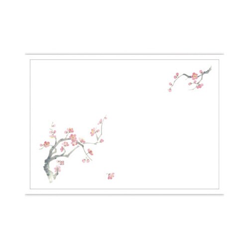 テーブルマット 尺3 梅