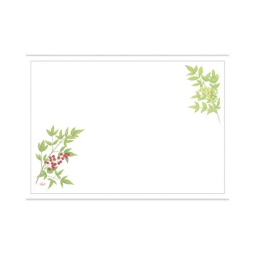 テーブルマット 尺3 南天