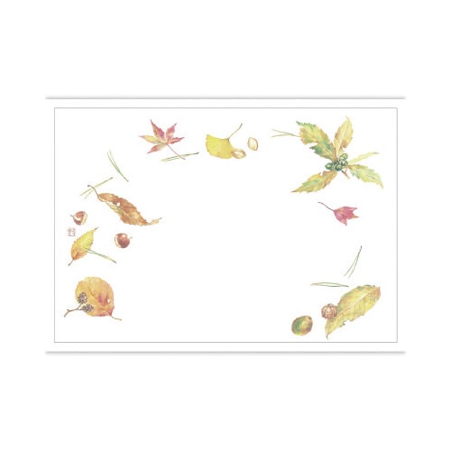 テーブルマット 尺3 吹き寄せ