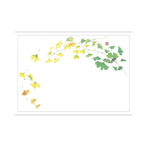 テーブルマット 尺3 いちょう