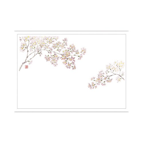 テーブルマット 尺3 桜