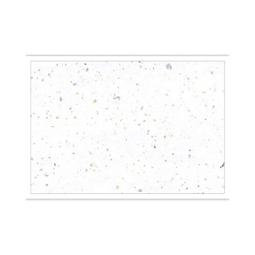 テーブルマット 尺3 金銀昇龍紙 白