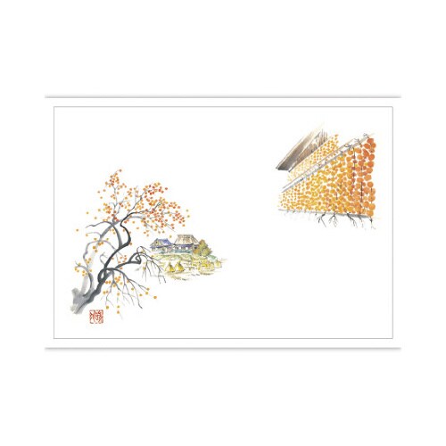 テーブルマット 尺3 つるし柿