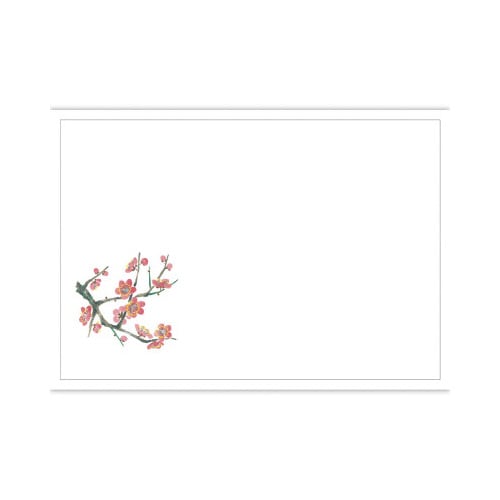 テーブルマット 尺3 紅梅