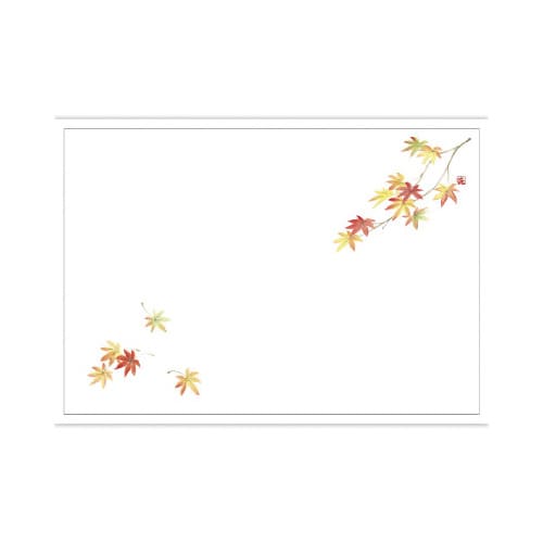 テーブルマット 尺5 紅葉 雲竜