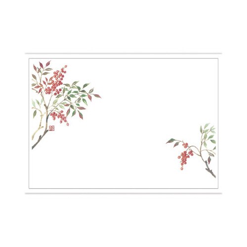 テーブルマット 尺5 南天