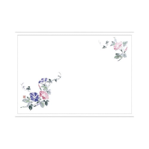 テーブルマット 尺5 朝顔