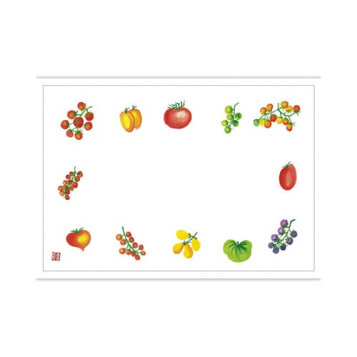 テーブルマット 尺3 トマト