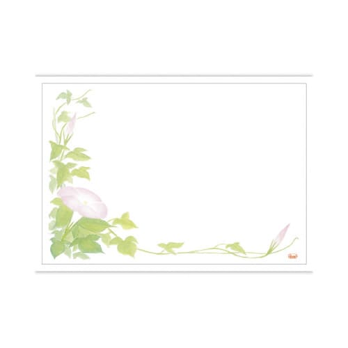 テーブルマット 尺3 朝顔