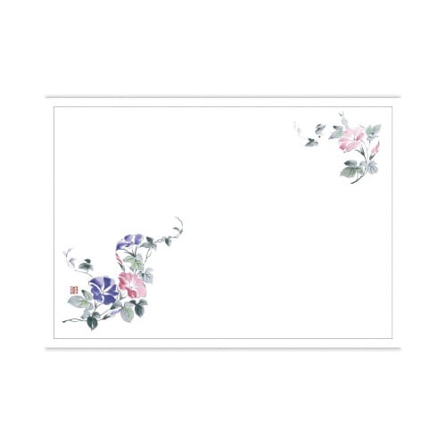 テーブルマット 尺3 朝顔